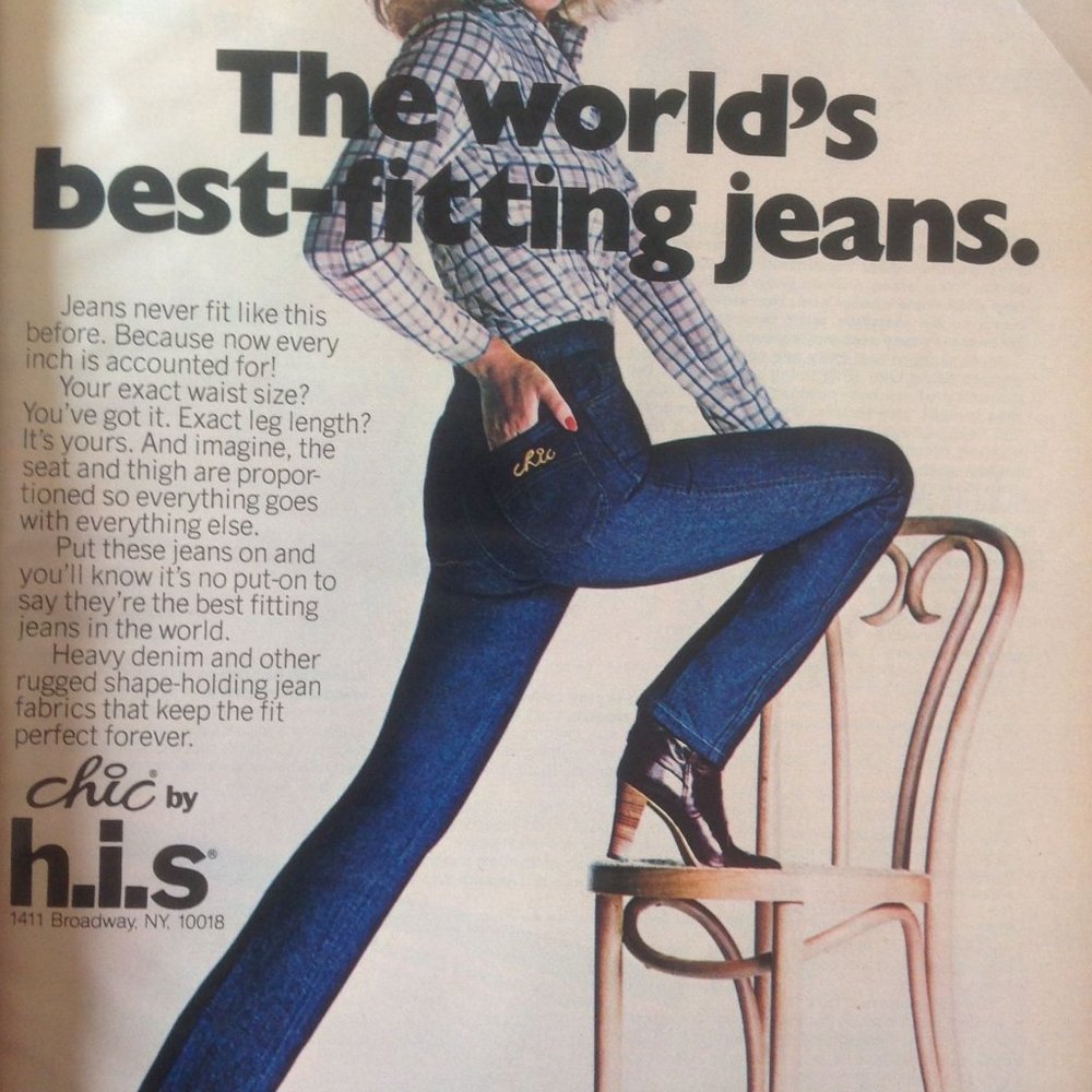 CHIC Vintage 80's High Rise Mom Jeans Tapered Leg